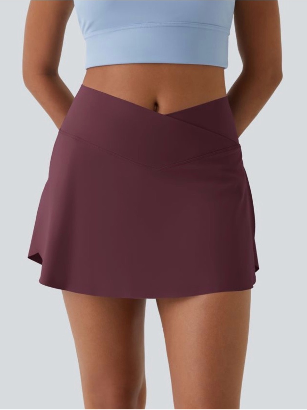 Halara Everyday SoftlyZero™ Airy Crossover 2-in-1 Side Pocket Skort